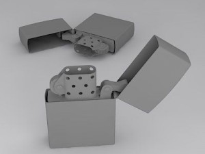 antique lighter Model 3D
