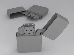 antique lighter 3D Model
