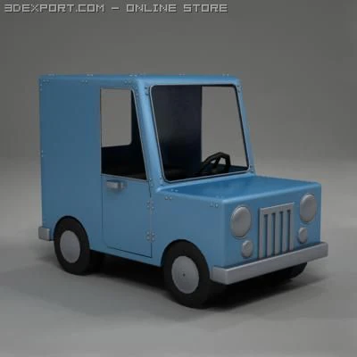 toy car 3D Model .c4d .max .obj .3ds .fbx .stl .blend 