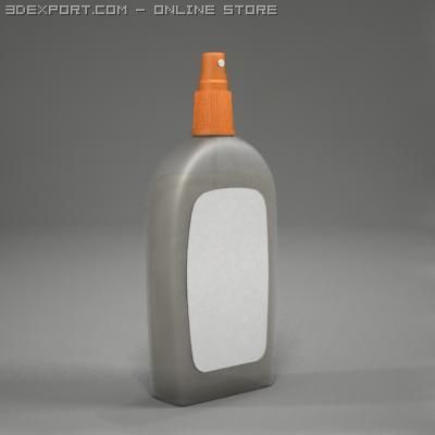 spray bottle Modèle 3D .c4d .max .obj .3ds .fbx .stl .blend 