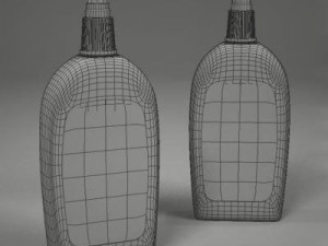 spray bottle Modèle 3D