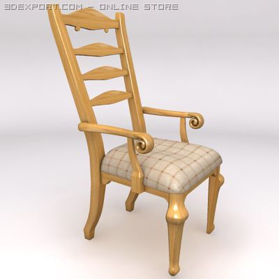 chair 001 Modèle 3D .c4d .max .obj .3ds .fbx .stl .blend 