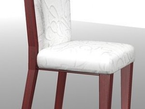 dining chair 3D 模型