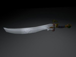talon sword 3D मॉडल