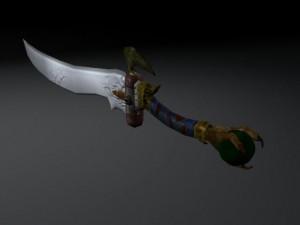 talon sword 3D Model