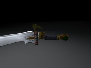 talon sword 3D Model