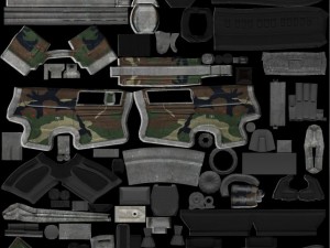 heavy assault rifle Modèle 3D
