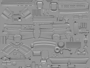 heavy assault rifle Modèle 3D