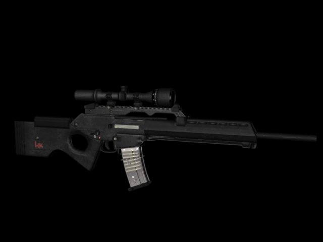 sl8 sniper rifle Model 3D .c4d .max .obj .3ds .fbx .stl .blend 