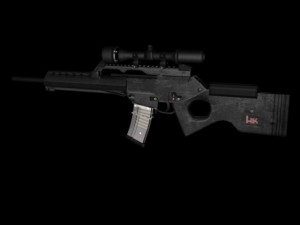 sl8 sniper rifle Model 3D