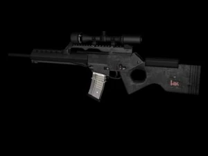 sl8 sniper rifle 3D Model