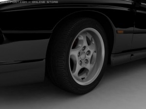 bmw 850 csi 3D Model