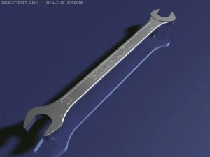 double sided wrench 1213 mm 3D Model