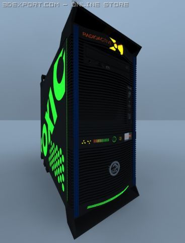 computer 3D मॉडल .c4d .max .obj .3ds .fbx .stl .blend 