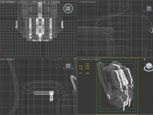 school bag 3D Model