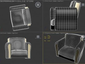 armchair 3D Model