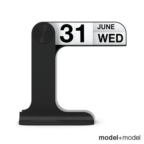 danese milano timor perpetual calendar 3D Model .c4d .max .obj .3ds .fbx .stl .blend 