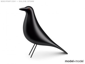 vitra eames house bird Modelo 3D