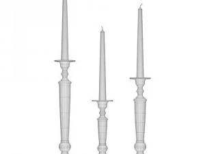 cantori lecco candleholders 3D Model