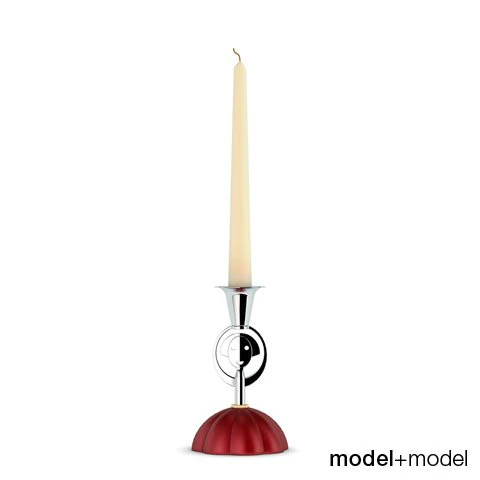 alessi anna candleholder 3D Model .c4d .max .obj .3ds .fbx .stl .blend 