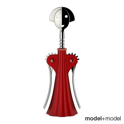 alessi anna g corkscrew 3D Модель .c4d .max .obj .3ds .fbx .stl .blend 