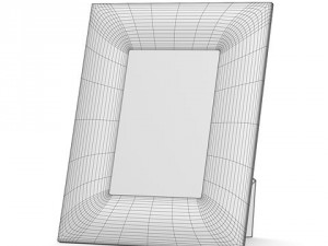 white skin picture frame 3D Model