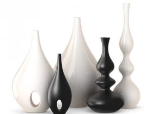 rochebobois minsk ampul vazoları 3D Model