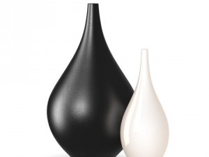 rochebobois minsk  bulb vases 3D Model
