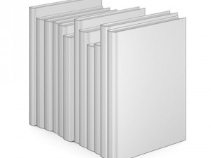 set of books 3D 模型