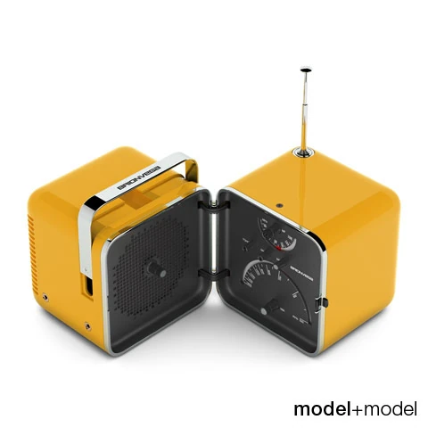 brionvega ts 502 radio 3D Model .c4d .max .obj .3ds .fbx .stl .blend 