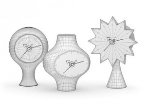 vitra ceramic clocks Modelo 3D