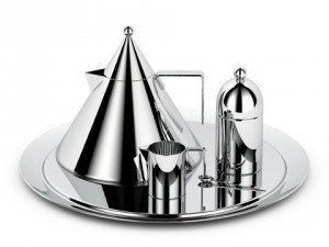 alessi il conico tea set 3Dモデル