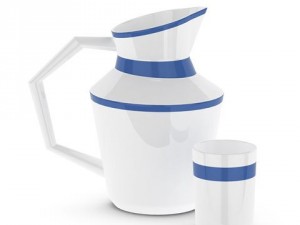 isi jug and cup 3D Model