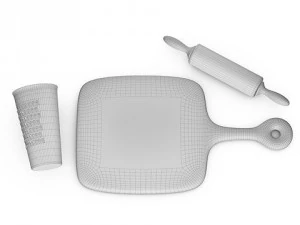 cooking set 3D Model