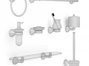 bath accessories dornbracht madison 3D Model
