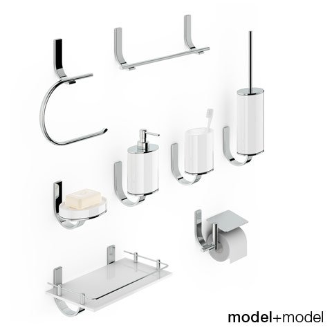 bath accessories newform base 3D 模型 .c4d .max .obj .3ds .fbx .stl .blend 