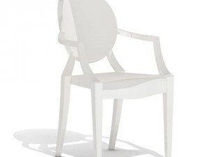 kartell louis ghost armchair 3D-Modell