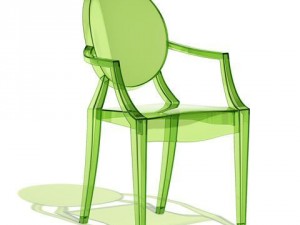 kartell louis ghost armchair 3D-Modell