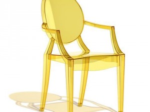 kartell louis ghost armchair 3D-Modell