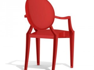 kartell louis ghost armchair 3D-Modell