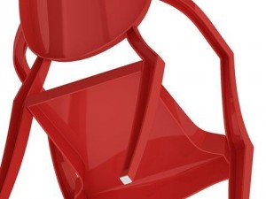 kartell louis ghost armchair 3D-Modell