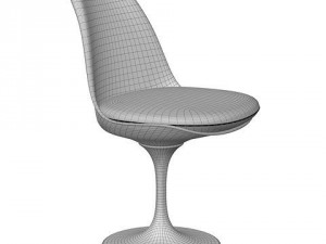 knoll tulip chair 3D Model