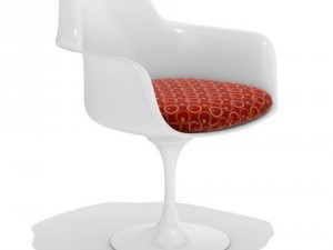 knoll tulip armchair 3D Модель