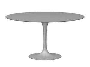 knoll saarinen dining table Model 3D