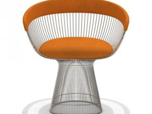 knoll platner armchair 3D Model