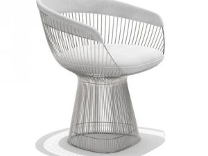 knoll platner armchair 3D Model