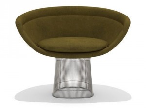 knoll platner lounge chair Modèle 3D