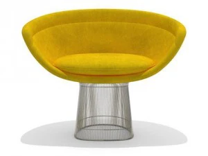 knoll platner lounge chair 3D Model