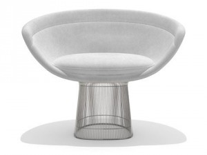 knoll platner lounge chair Modèle 3D
