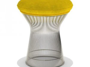 knoll platner stool 3D Model
